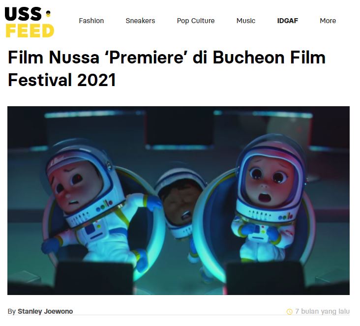 Film Nussa ‘Premiere’ di Bucheon Film Festival 2021